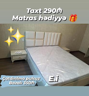 cut kravat: Məhsul: Yumşaq başlıqlı ikinəfərlik taxt - Başlıq: parça üzlü, yumşaq — 1