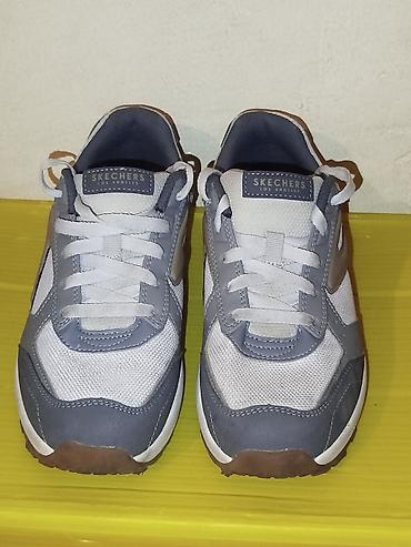 krosovka: Rəng - Bej Krossovkalar, Skechers, Ölçü: 37, Oğlan üçün — 4