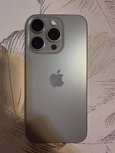 usb iphone: IPhone 15 Pro, 128 GB, Natural Titanium, Face ID — 1