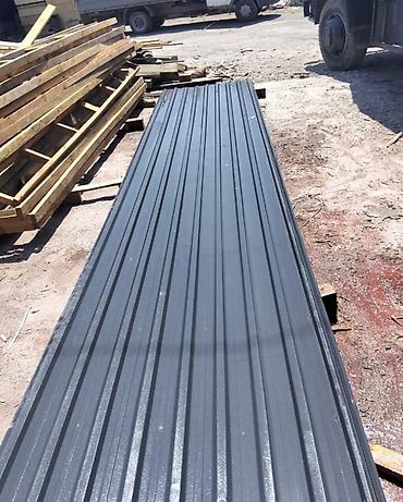 Материалы для кровли крыш: Profil qəlibli metal təbəqə - Material: galvanizə olunmuş, rəngli — 1