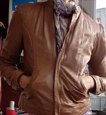 calvin klein jakna: OAKWOOD,vrhunski brend,kožna jakna,odgovara vel.40.Pogledajte moj