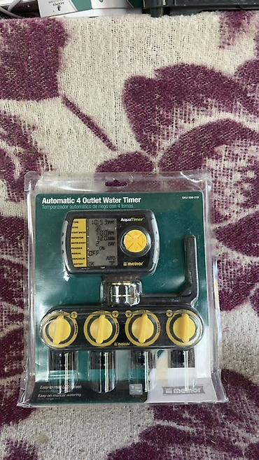 Melnor AquaTimer – Avtomatik 4 çıxışlı suvarma taymeri Məhsulun