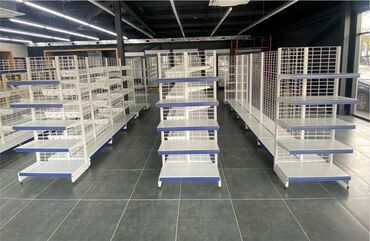 железные стеллажи для магазина: Металлический стеллаж сборный, торговые стеллажи, железная мебель