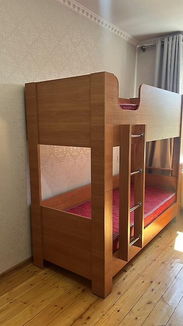 bed: Двухъярусная кровать с матрасами - Компактная модель на 2 спальных — 2