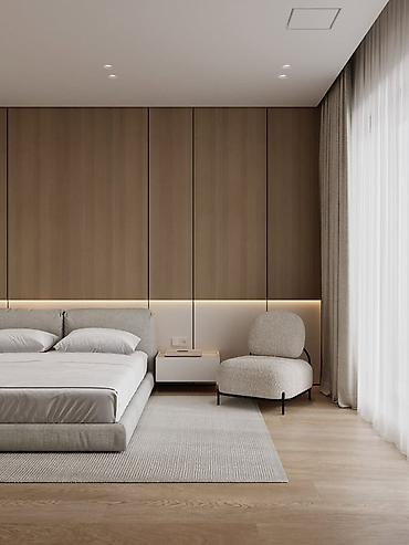 Фасадные 3D панели: Настенные декоративные панели и ТВ-зоны под ключ - Современные — 19