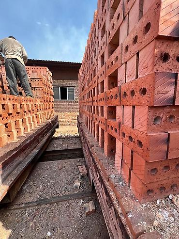 Строительный кирпич: Пустотелый, дырчатый, Жженый кирпич, Полублок, 250×120×88 — 11