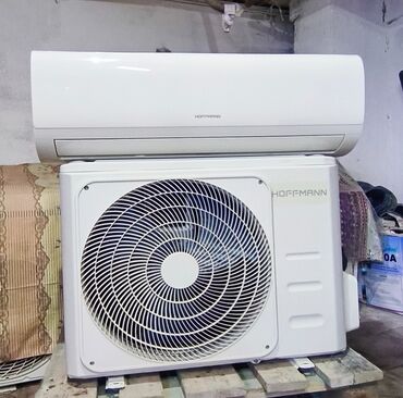 портативный кондиционер: Кондиционер Hoffmann, Б/у, 40-45 м², Сплит-система, Нет кредита, Платная установка