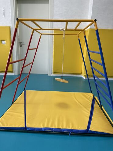 tatami satisi: Продается Детский спортивный комплекс для малышей с горкой,с мягким