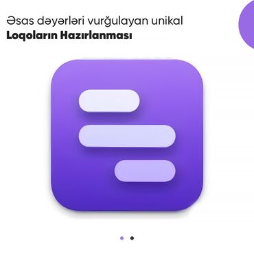 reklamlar: Loqoların Hazırlanması Biz, biznesinizin əsas dəyərlərini vurğulayan