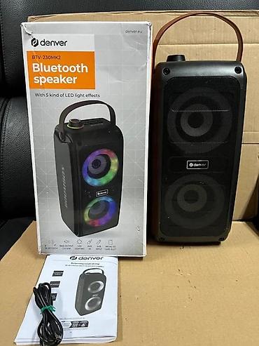 multimedia auto: Bluetooth party zvučnik Denver Boombox sa RGB osvetljenjem - Dva — 8