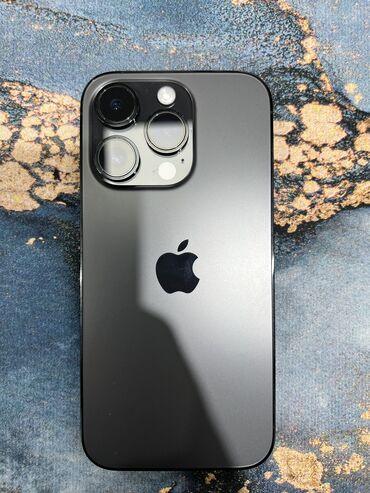 копия айфона: IPhone 14 Pro, Б/у, 256 ГБ, Black Titanium, Защитное стекло, Чехол, В рассрочку, 84 %