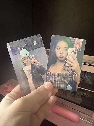 İncəsənət və kolleksiyalar: BLACKPINK Jisoo fotokartları (2 ədəd) Hasarsız⭐️Lomo card denesı 30 — 1
