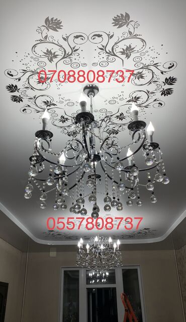 Натяжной потолок: Натяжной потолок Глянцевое, Матовое, 3D потолки Монтаж, Гарантия, Демонтаж — 19