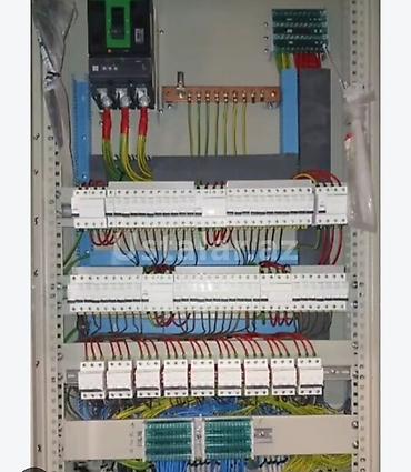 Elektrik şitləri: Yasayis ve qeyri yasayis sahelerinin rlektriklendirilmesi montagi ve — 1