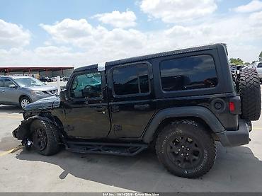 капот а6: Jeep Wrangler: 2021 г., 2 л, Автомат, Бензин, Внедорожник — 2