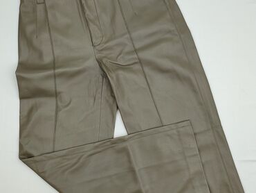 Zara, Material trousers for women, size M (EU 38)