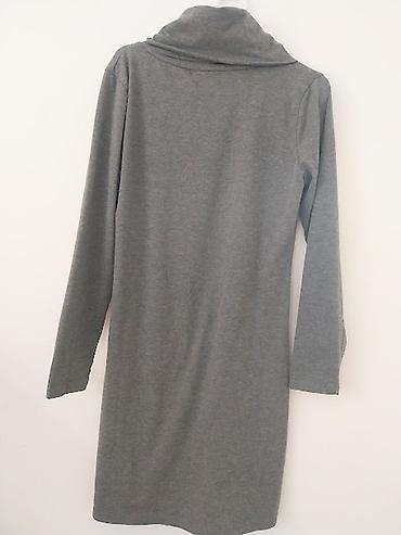 helanke elastina: Nova haljina vel. 38 Ramena 40-50,pazuh 50-60,duzina 90cm. Siva — 4