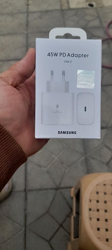 m12 samsung: Məhsul: Samsung 45W PD Adapter (USB‑C) – EP‑TA8458 Xüsusiyyətlər: - — 3