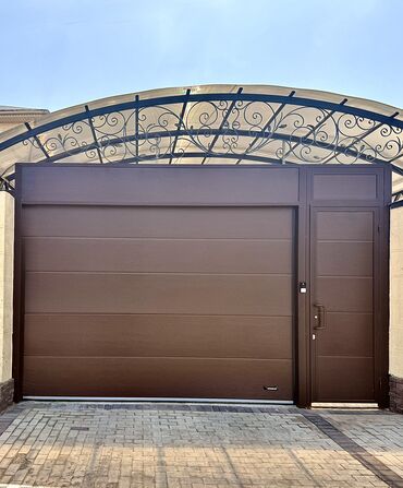 Секционные ворота: ВОРОТА | ДАРБАЗА Все виды автоматических ворот! Секционные ворота — 11