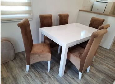 Setovi stolova i stolica: Namestaj po meri i zelji Birate sami dezen boju Dostavu placa kupac na lalafo.rs — 7 Setovi stolova i stolica: Namestaj po meri i zelji Birate sami dezen boju Dostavu placa kupac — 7