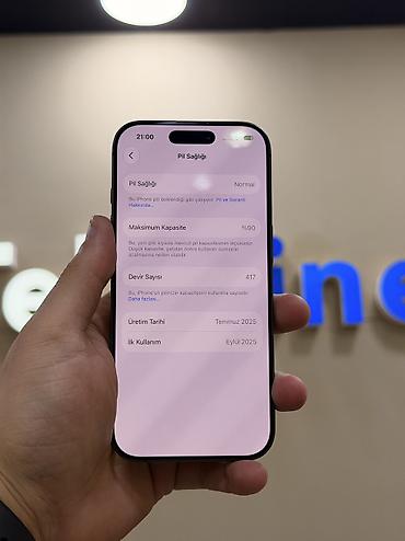 Apple iPhone: IPhone 17, 256 GB, Qara, Zəmanət, Kredit, Simsiz şarj — 5