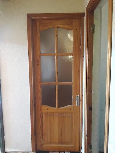 Taxta şüşəli otaq qapısı - Material: təbii ağac çərçivə və panel lalafo.az -da Taxta şüşəli otaq qapısı - Material: təbii ağac çərçivə və panel