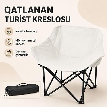 №: 16235 Məhsulun adı: Yığılan kreslo, oksford, ağ Brend: No Brand