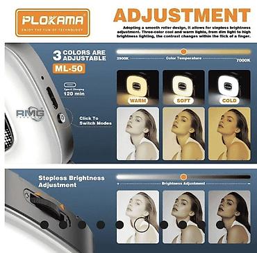 type c: Мини‑лампа заполняющего света PLOKAMA ML‑50 с магнитным креплением и — 8