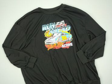 bluza z bykiem: Shein Curve, Women`s sweatshirt, size 4XL