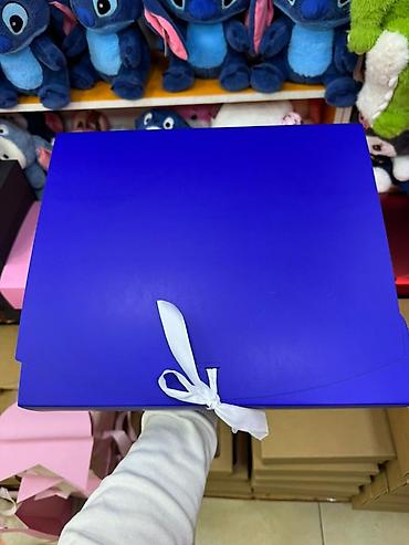 Hədiyyə bağlamaları: Hədiyyə qutusu, rəng - Çəhrayı — 3