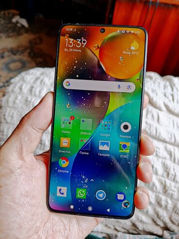 охладитель телефона: Poco X6 Pro 5G, Колдонулган, 512 ГБ, түсү - Кара, 2 SIM