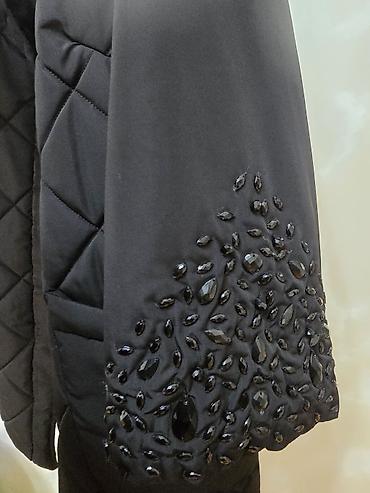termo alt paltari: Qadın qışlıq/quilted pencək – Sembol, ölçü 48 - Rəng: qara - Dizayn — 2