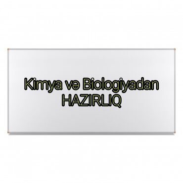 dayə işi 2023: Kimya ve biologiyadan online hazırlıq dərslər yüksək səviyyədə