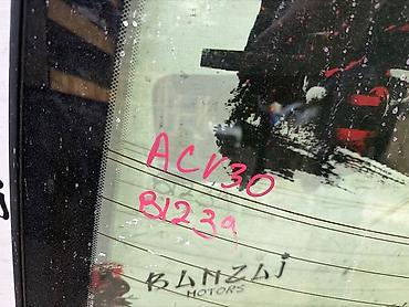 kamri 30: Стекло Заднее Toyota, 2003 г., Б/у, Оригинал — 2