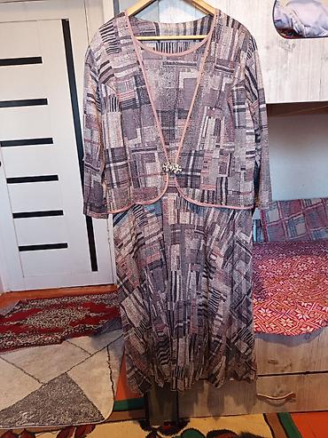 Дубленки: Женская одежда — комплект из натуральной дублёнки и трех платьев 1) — 15