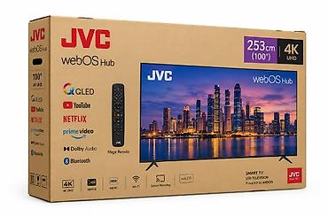 Yeni Televizor JVC QLED 4K (3840x2160), Ödənişli çatdırılma