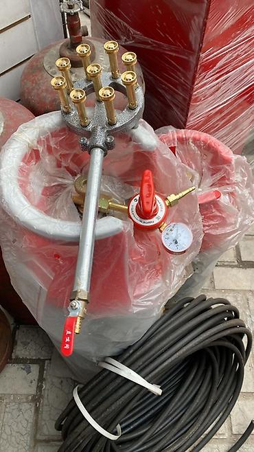 Газовая горелка многофорсуночная с комплектом для подключения