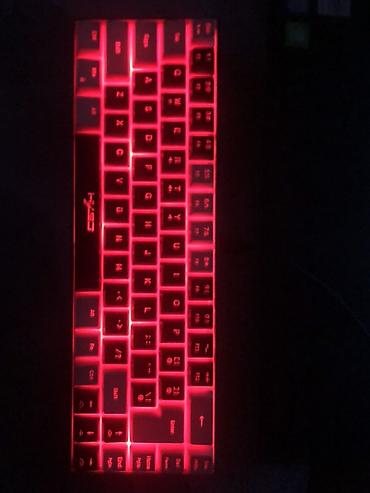 keycap: İşlənməyib qutusunda verilir. HXSD 60% mexaniki klaviatura - Kompakt — 5
