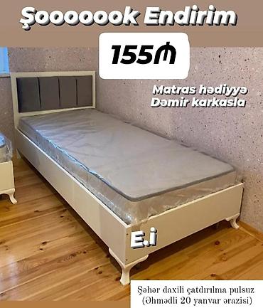 Yeni, Təknəfərlik çarpayı lalafo.az -da Yeni, Təknəfərlik çarpayı