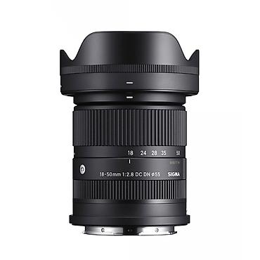 sigma 50mm: Sigma 18-50mm f/2.8 DC DN (Ø55) obyektiv - Brenifokal aralığı: 18–50 — 1