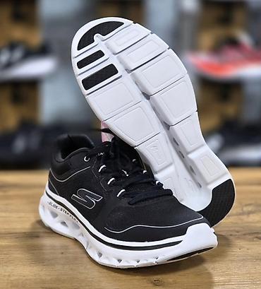 flex: Мужские кроссовки, 40, 41.5, 42.5, Skechers, Новый, цвет - Черный, Платная доставка, Самовывоз — 2