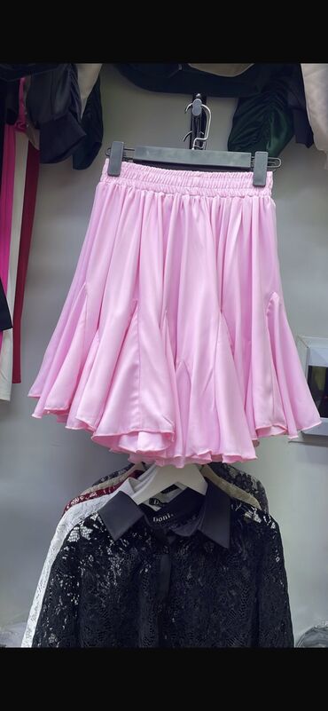 длинные юбки для девочек: Юбка, Модель юбки: Плиссе, Мини, По талии