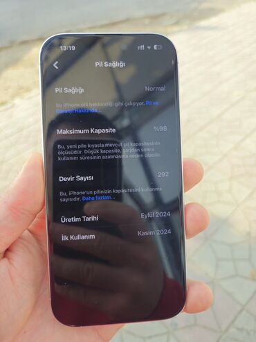 Apple iPhone: IPhone 16 Pro, 128 GB, Face ID -da lalafo.az — 3 Apple iPhone: IPhone 16 Pro, 128 GB, Face ID — 3