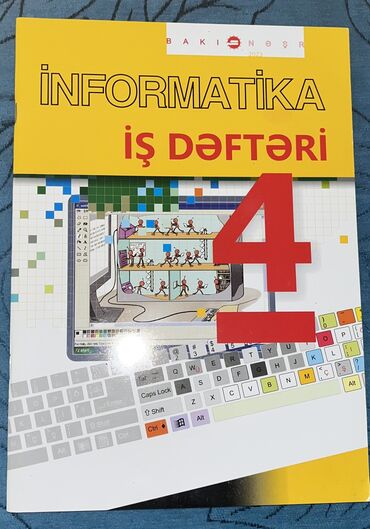 informatika dim 2022 pdf: 4-cü sinif İnformatika iş dəftəri təzədir içi yazılmayıb