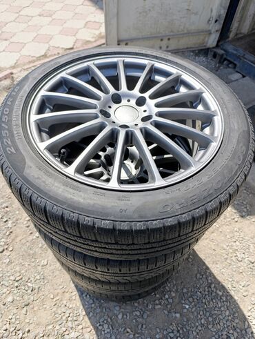 Колеса в сборе: Колеса в сборе R 18, Всесезонная, Б/у, Комплект, Легковые, Литые — 19
