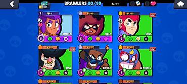 İT, komputerlər, əlaqə: Brawl Stars oyun hesabı Xüsusiyyətlər: - Kupa: 30,865 (ən yüksək — 3