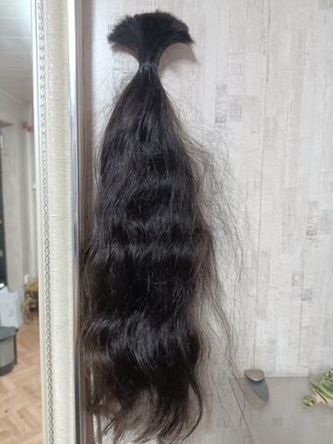 Другое: Продаю натуральные волосы волна 55см