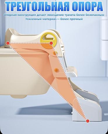 Горшки: Детское переносное сиденье для унитаза 3-в-1 — удобное, безопасное и — 7