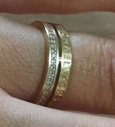 Свадебные аксессуары: Желтое золото, Италия, MICHAEL KORS, 18 размер, 3,32 гр