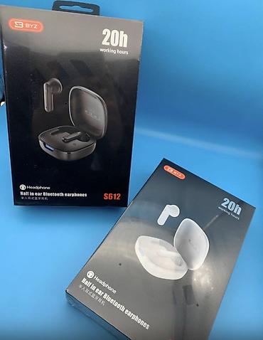 steelseries arctis: Беспроводные наушники BYZ S612 - Форм-фактор: полувкладыши (half — 1